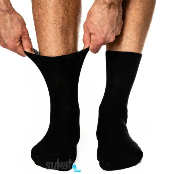 Kiristämättömät bambusukat - Ribbineulos