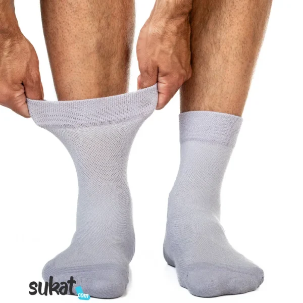 Kiristämättömät puuvillasukat - Mesh-neulos